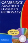 Cambridge: Advanced Learner´s Dictionary with CD-ROM