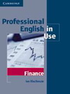 Ian MacKenzie: Professional English in Use - Finance (with answers)