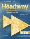 Liz, John Soars / THIRD edition: New Headway - Pre-intermediate - Workbook with key