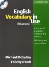 McCarthy, O´Dell: English Vocabulary in Use - Advanced CD McCarthy, O´Dell: English Vocabulary in Use - Advanced CD