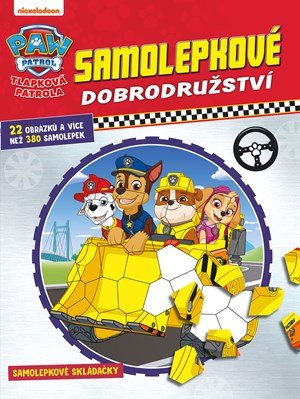 Kolektiv: Tlapková patrola - Samolepkové dobrodružství Kolektiv: Tlapková patrola - Samolepkové dobrodružství