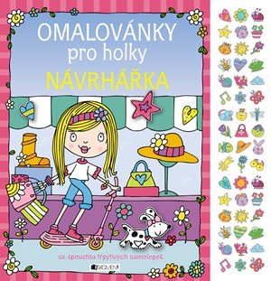 autora nemá: Omalovánky pro holky – Návrhářka
