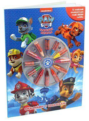 Kolektiv: Tlapková patrola - Omalovánky s voskovkami