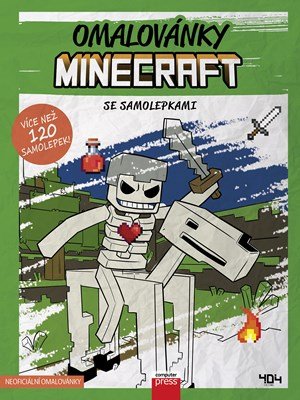 Kolektiv: Omalovánky Minecraft se samolepkami Kolektiv: Omalovánky Minecraft se samolepkami