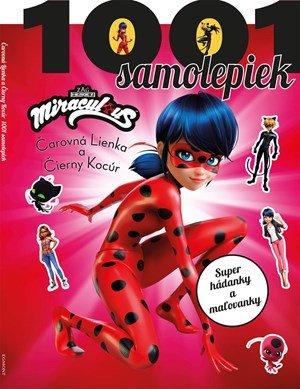Kolektiv: Čarovná Lienka a Čierny Kocúr - 1001 samolepiek