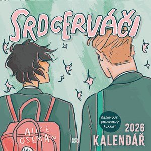 Alice Oseman: Srdcerváči - kalendář 2026 Alice Oseman: Srdcerváči - kalendář 2026