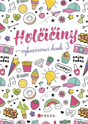 Věra Mleczková: Holčičiny - Vybarvovací deník 3