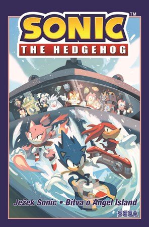 Ian Flynn: Ježek Sonic 3 - Bitva o Angel Island Ian Flynn: Ježek Sonic 3 - Bitva o Angel Island