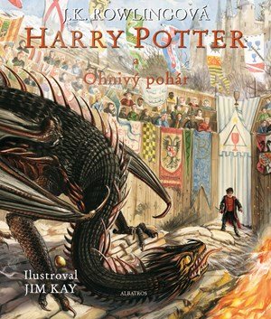 J.K. Rowling: Harry Potter a Ohnivý pohár - ilustrované vydání J.K. Rowling: Harry Potter a Ohnivý pohár - ilustrované vydání