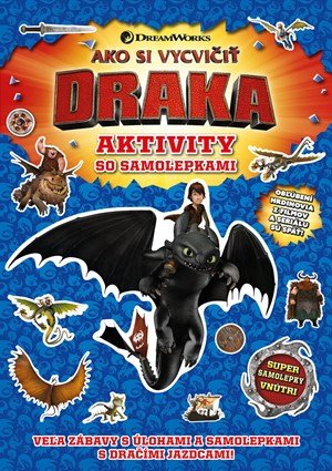 : Ako si vycvičiť draky - Aktivity so samolepkami