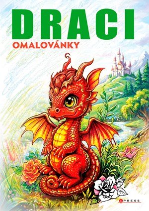 Michaela Bystrá Radvanová: Omalovánky – Draci