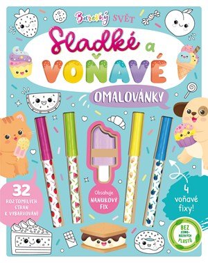 Claire Mowat: Sladké a voňavé omalovánky