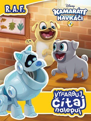 Kolektiv: Kamaráti havkáči - Vyfarbuj, čítaj si, nalepuj