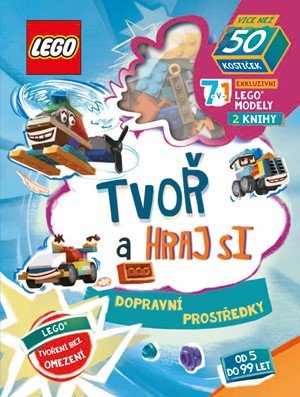 Kolektiv: LEGO® Iconic. Tvoř a hraj si: Dopravní prostředky