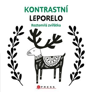 Kolektiv: Kontrastní leporelo: Roztomilá zvířátka Kolektiv: Kontrastní leporelo: Roztomilá zvířátka