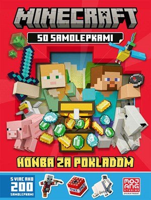 Kolektiv: Minecraft - Honba za pokladom so samolepkami
