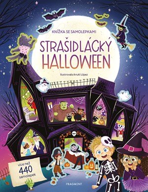 Jana Sedláčková: Knížka se samolepkami - Strašidlácký Halloween
