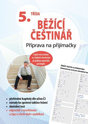 Jarmil Vepřek: Běžící češtinář – příprava na přijímačky, 5. třída