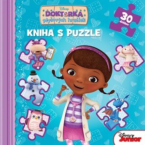 : Doktorka plyšových hračiek - Kniha puzzle - 30 dielikov