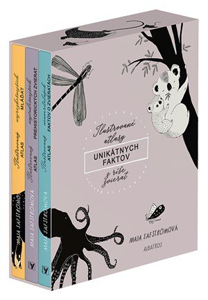 Maja Säfströmová: Ilustrované atlasy unikátnych faktov z ríše zvierat Maja Säfströmová: Ilustrované atlasy unikátnych faktov z ríše zvierat