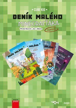 Cube Kid: Deník malého Minecrafťáka: komiks komplet 1 Cube Kid: Deník malého Minecrafťáka: komiks komplet 1