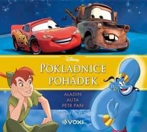 Kolektiv: Disney - Aladin, Auta, Petr Pan (audiokniha pro děti)