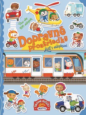 : Zošit s nálepkami: Dopravné prostriedky