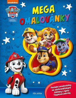 Kolektiv: Tlapková patrola - Mega omalovánky Kolektiv: Tlapková patrola - Mega omalovánky