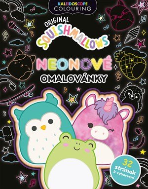 Kolektiv: Squishmallows - Neonové omalovánky