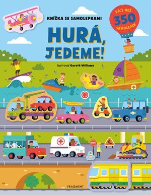 Joli Hannah: Knížka se samolepkami - Hurá, jedeme!