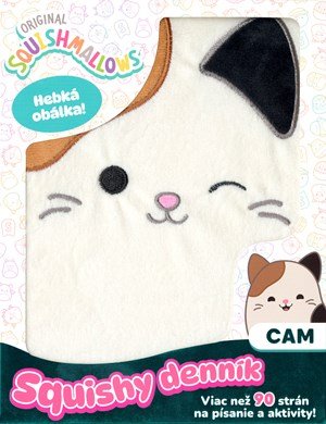 Kolektiv: Squishmallows - Squishy denník - Cam