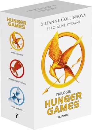 Suzanne Collinsová: HUNGER GAMES – komplet, výroční vydání 1.-3.díl - box Suzanne Collinsová: HUNGER GAMES – komplet, výroční vydání 1.-3.díl - box