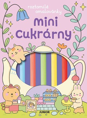Angelina De Sol: Mini cukrárny (Roztomilé omalovánky)