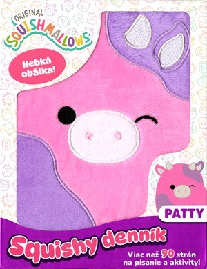 Kolektiv: Squishmallows - Squishy denník - Patty