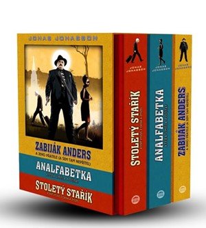 Jonas Jonasson: 3x Jonasson: Stoletý stařík + Analfabetka + Zabiják Anders Jonas Jonasson: 3x Jonasson: Stoletý stařík + Analfabetka + Zabiják Anders
