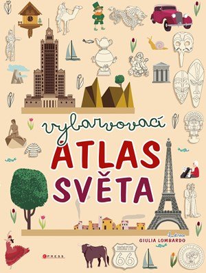 : Vybarvovací atlas světa