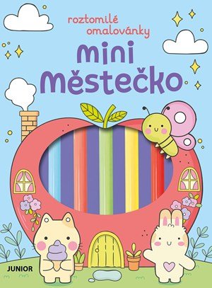 : Mini městečko (Roztomilé omalovánky)