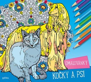 Atila Vörös: Kočky a psi – omalovánky