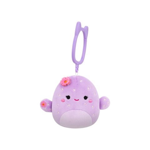 neuveden: Squishmallows Klíčenka Fialový kaktus - Adrienne 9 cm