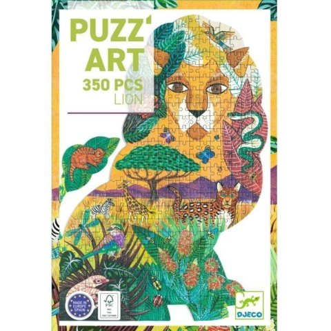 neuveden: DJECO Puzzle Lion - 350 pcs