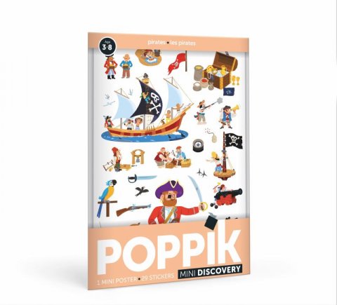 neuveden: Poppik Samolepky - Piráti