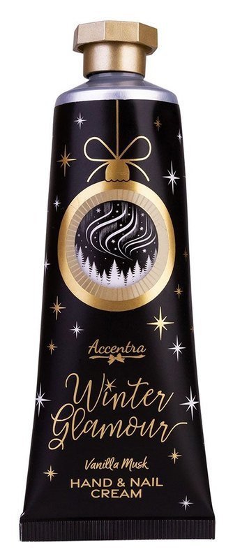 : Krém na ruce a nehty Winter Glamour černá Vanilka a pižmo 60ml