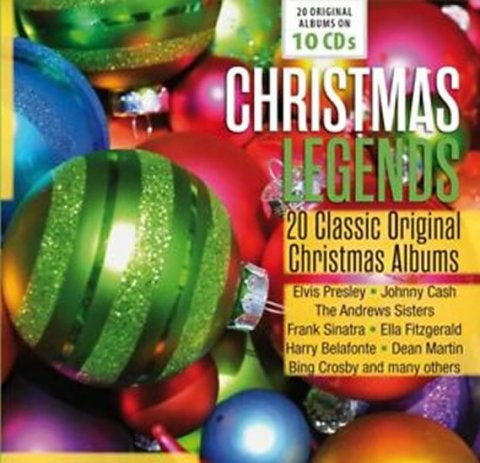 Různí interpreti: Christmas Legends - 10 CD