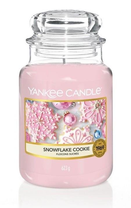neuveden: YANKEE CANDLE Snowflake Cookie svíčka 625g