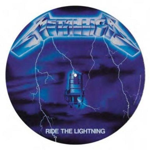 neuveden: Podložka na gramofon - Metallica Ride the Lightning