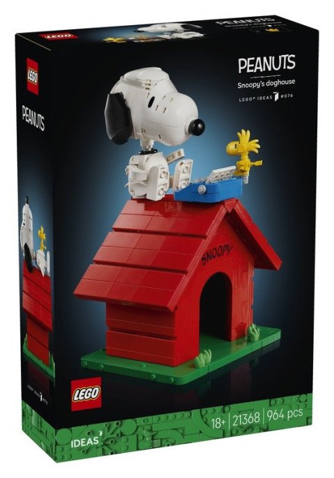 : LEGO® Ideas 21368 Peanuts: Snoopyho bouda