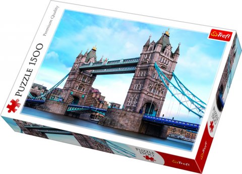 neuveden: Trefl Puzzle Tower Bridge nad Temží / 1500 dílků