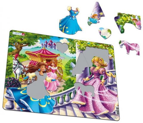 neuveden: Puzzle MAXI - 3 princezny+2 létající/24 dílků neuveden: Puzzle MAXI - 3 princezny+2 létající/24 dílků
