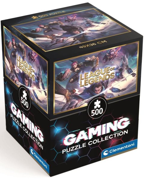 neuveden: Puzzle League of Legends 500 dílků (Cube)