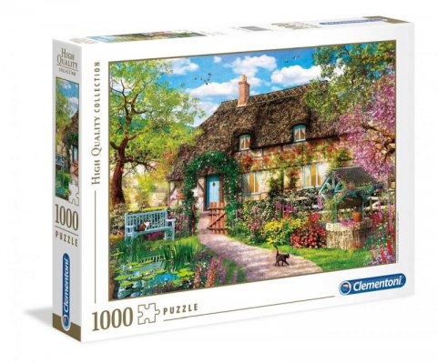 neuveden: Clementoni Puzzle - Domek s předzahrádkou 1000 dílků